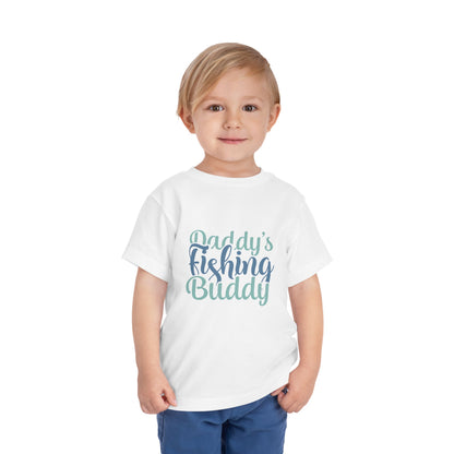 Daddy's Fishing Buddy Toddler Tee