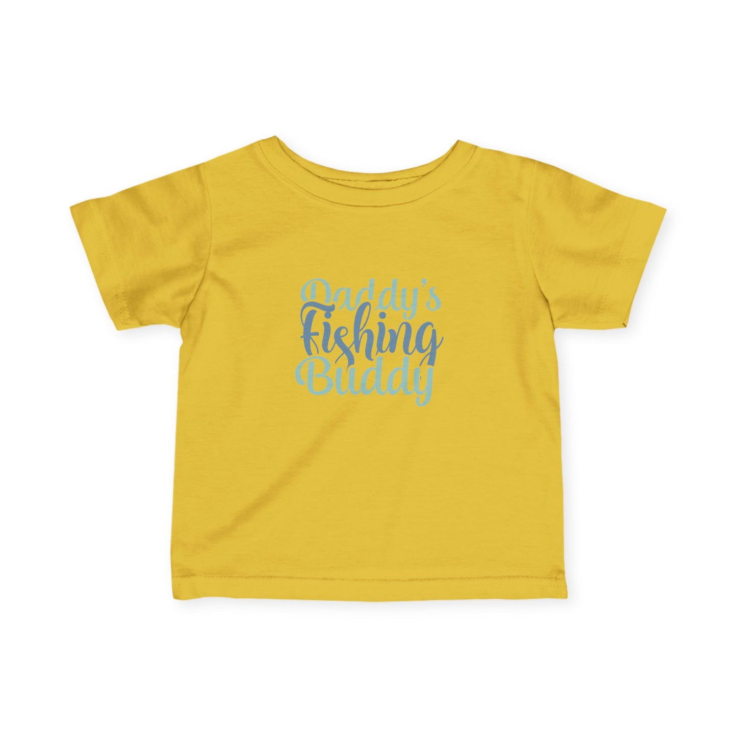 Daddy's Fishing Buddy Infant Tee — Baby Fishing Shirt for New Dads & Outdoor Families