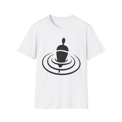 Fishing Bob Ripple T-Shirt — Fishing Buoy Logo Tee