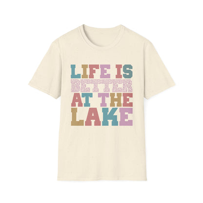 Life Is Better At The Lake T-Shirt — Retro Lake Vibes Tee