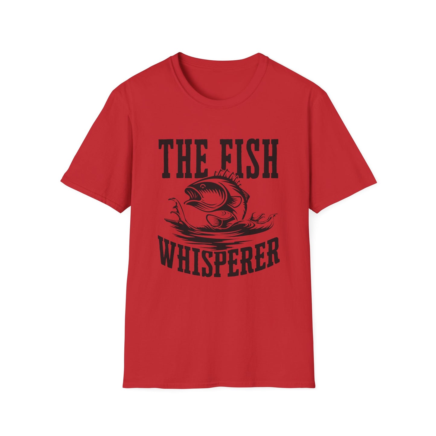 Fishing T-Shirt — "The Fish Whisperer" Graphic Tee for Anglers