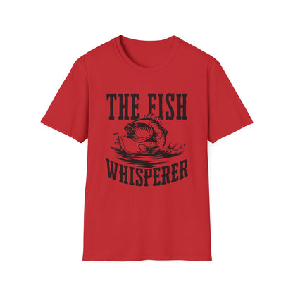 Fishing T-Shirt — "The Fish Whisperer" Graphic Tee for Anglers