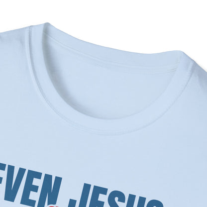 Fishing T-Shirt — "Even Jesus Had a Fishing Story" Christian Fishing Tee