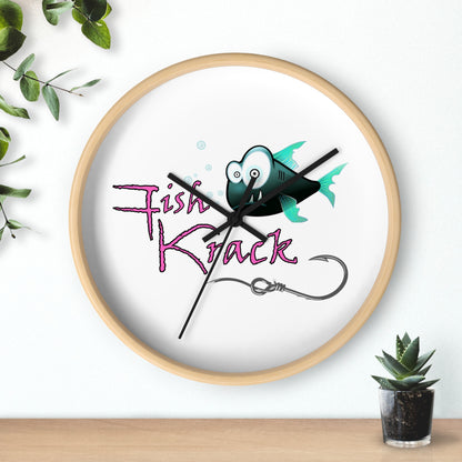 Fish Krack  Wall Clock