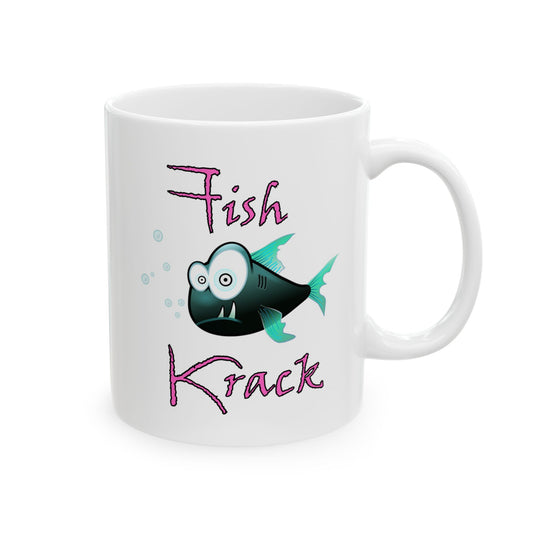 Fish Krack Coffee Mug (11oz, 15oz)