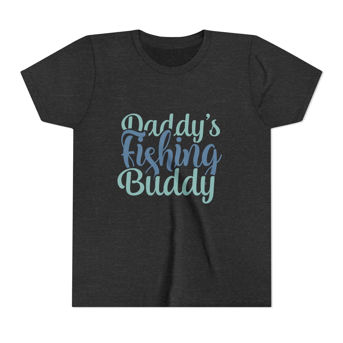 Kids Fishing Tee – "Daddy's Fishing Buddy" Youth Short Sleeve Shirt