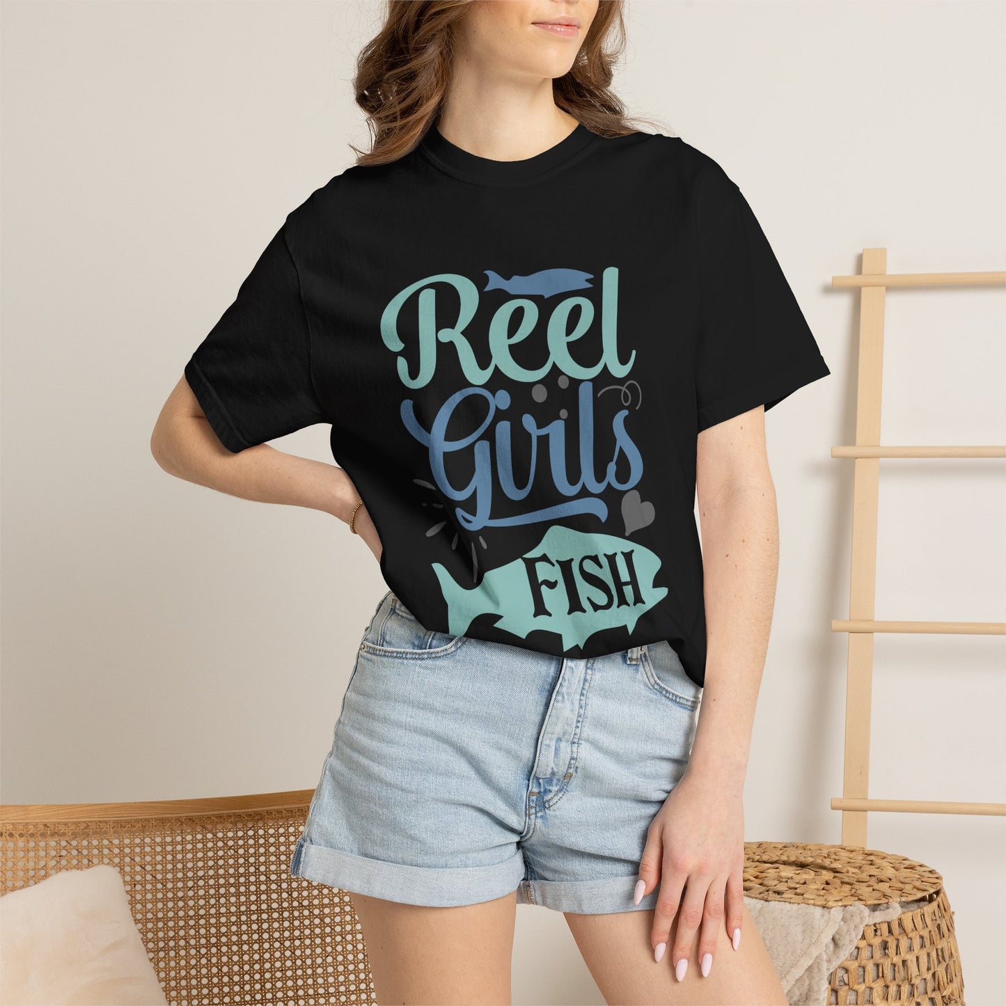 Reel Girls Fish T-Shirt — Women's Fishing Graphic Tee