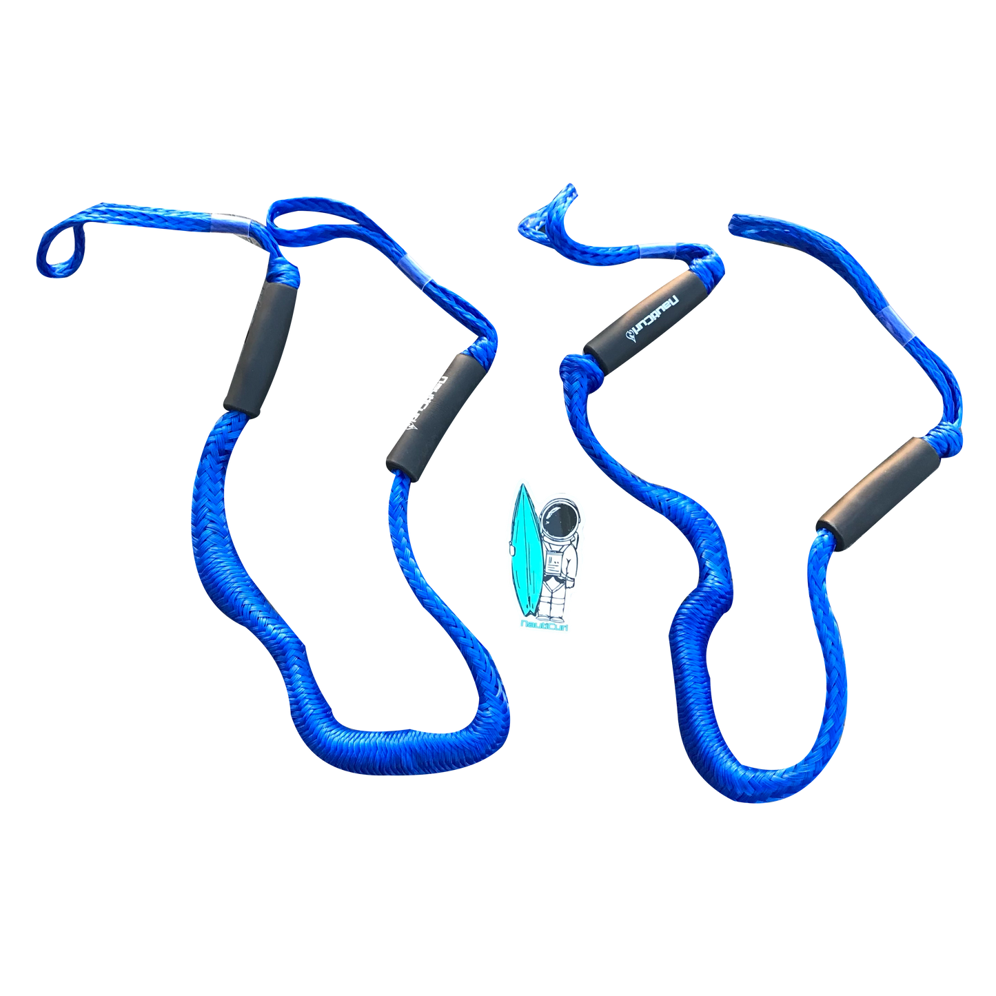 NautiCurl Bungee Boat Ropes - Shock Absorbing (2 Ropes) NautiCurl LLC