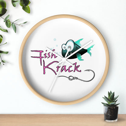 Fish Krack  Wall Clock