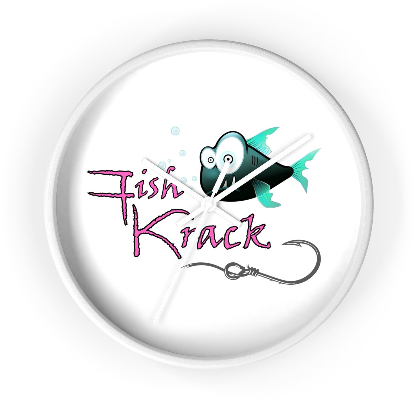 Fish Krack  Wall Clock