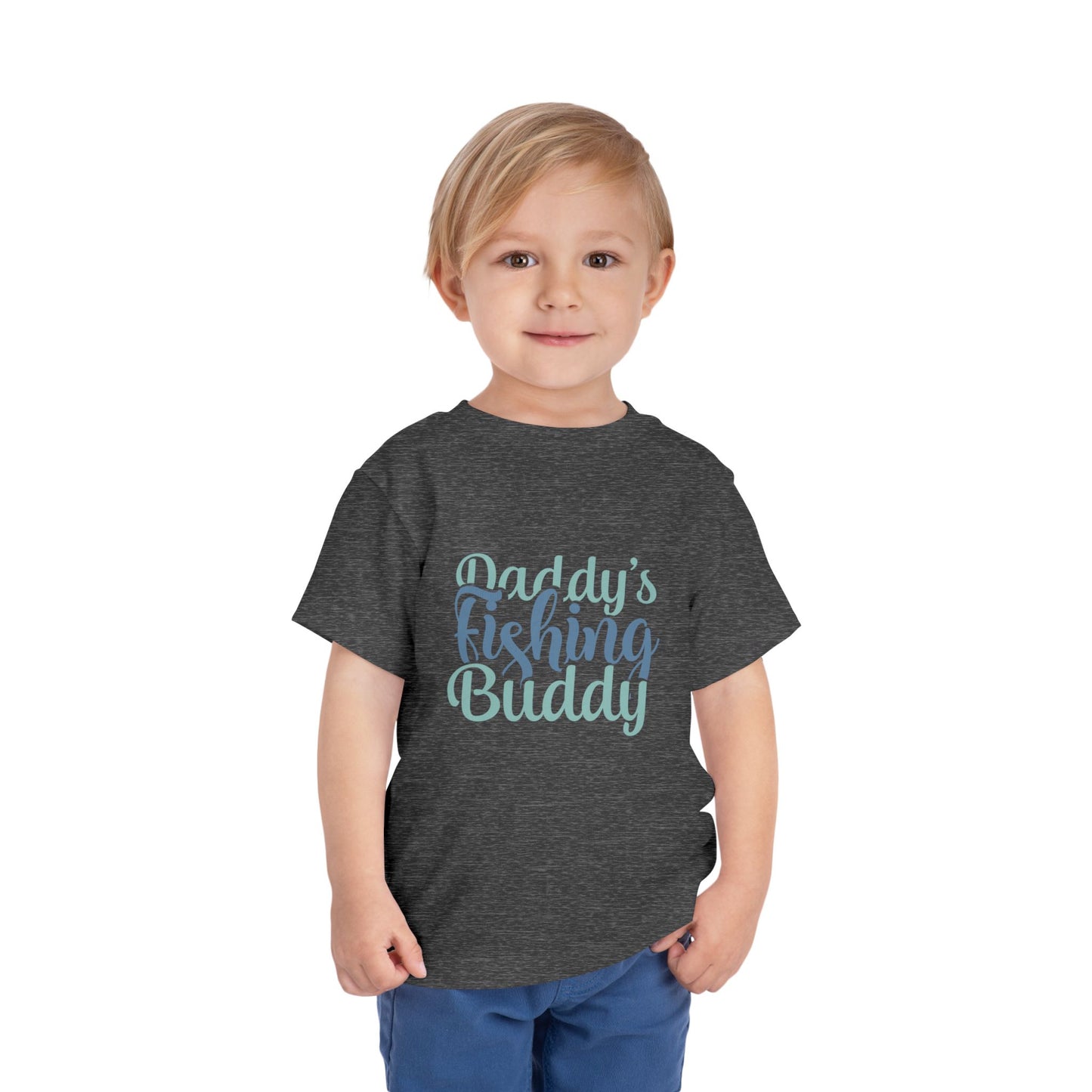 Daddy's Fishing Buddy Toddler Tee
