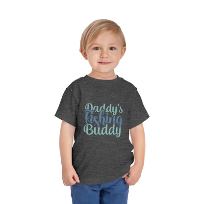 Daddy's Fishing Buddy Toddler Tee