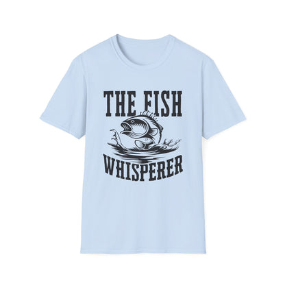 Fishing T-Shirt — "The Fish Whisperer" Graphic Tee for Anglers
