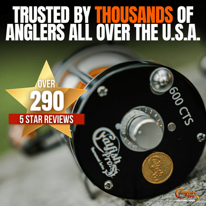600CTS Round Baitcaster Rod and Reel Combo