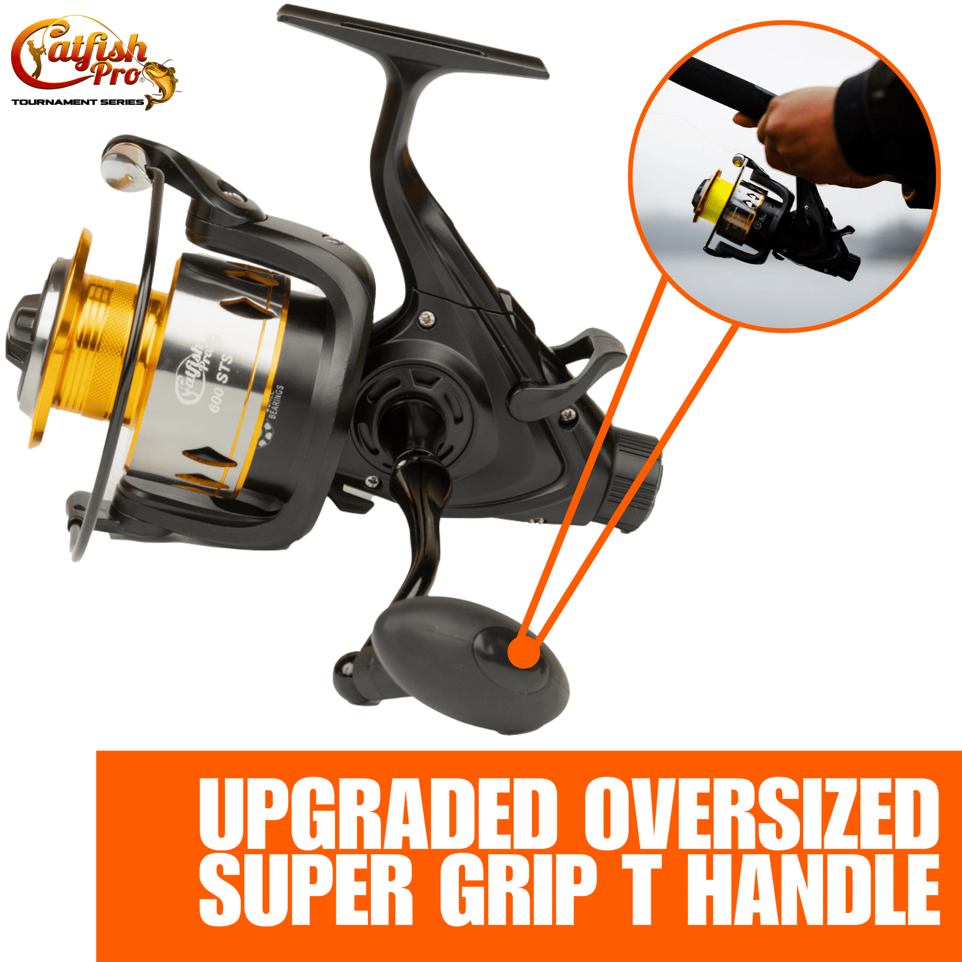 600STS Spinning Reel Catfish Pro
