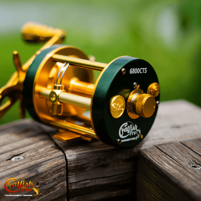6800 CTS Round Baitcaster Reel Catfish Pro