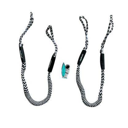 NautiCurl Bungee Boat Ropes - Shock Absorbing (2 Ropes) NautiCurl LLC
