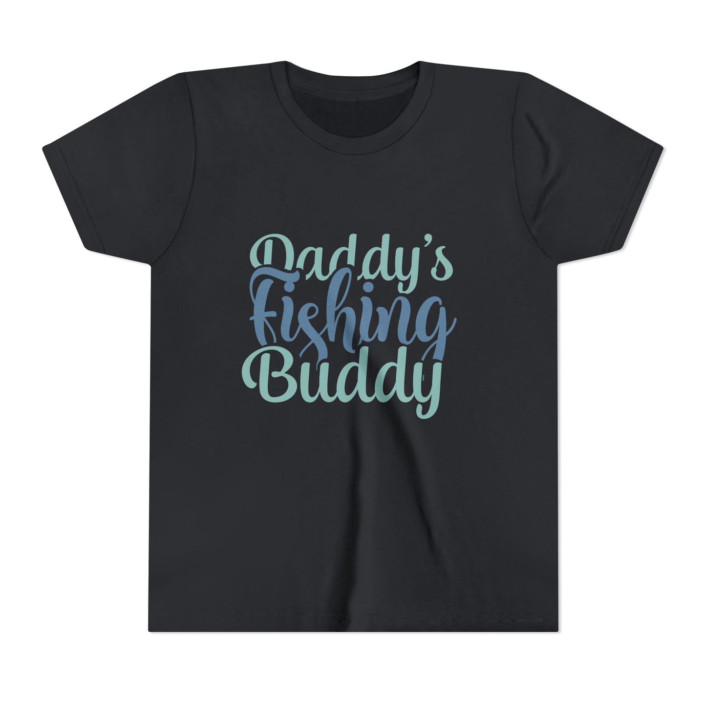Kids Fishing Tee – "Daddy's Fishing Buddy" Youth Short Sleeve Shirt