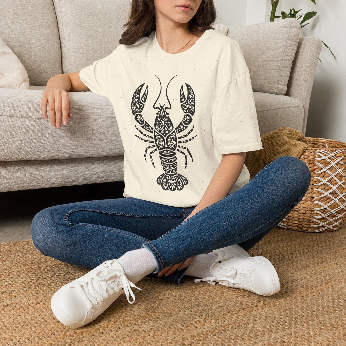 Crawfish T-Shirt — Nautical Coastal Graphic Tee
