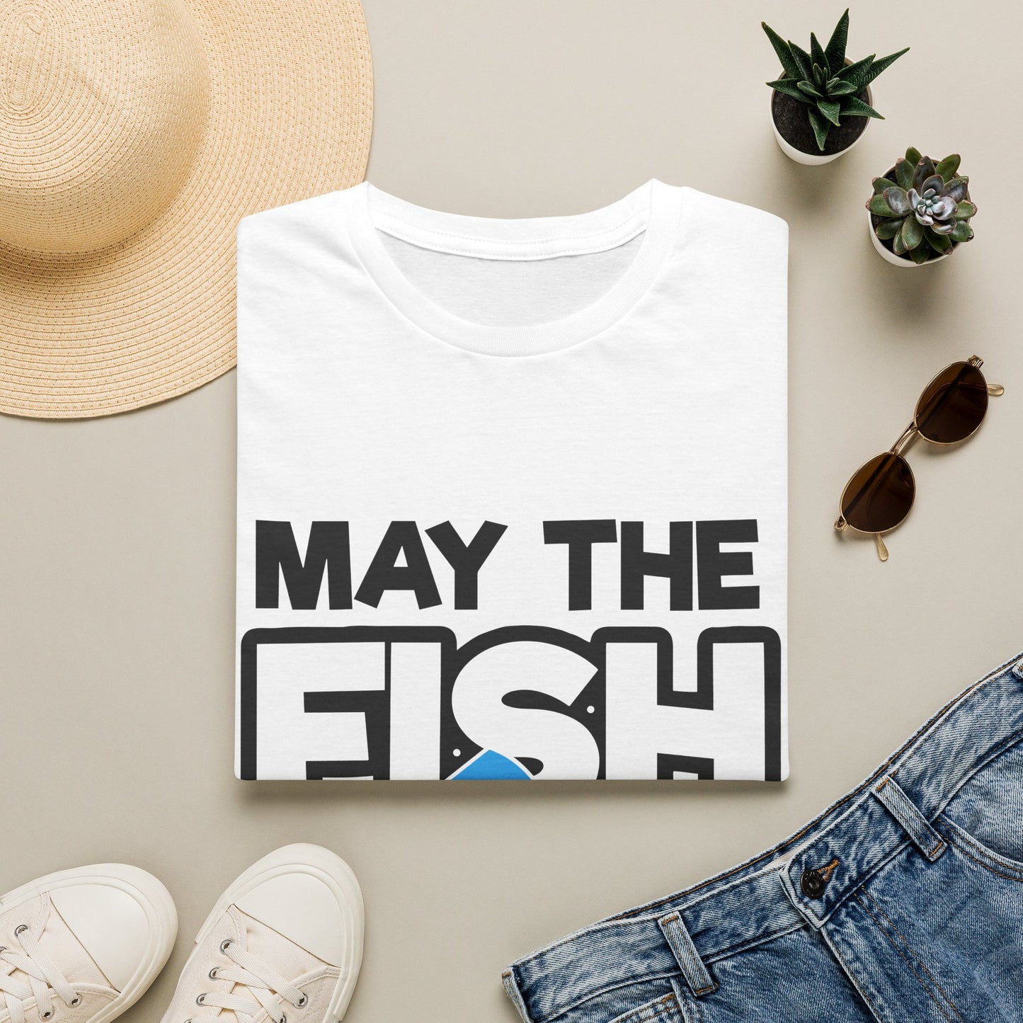 May The Fish Be With You T-Shirt
