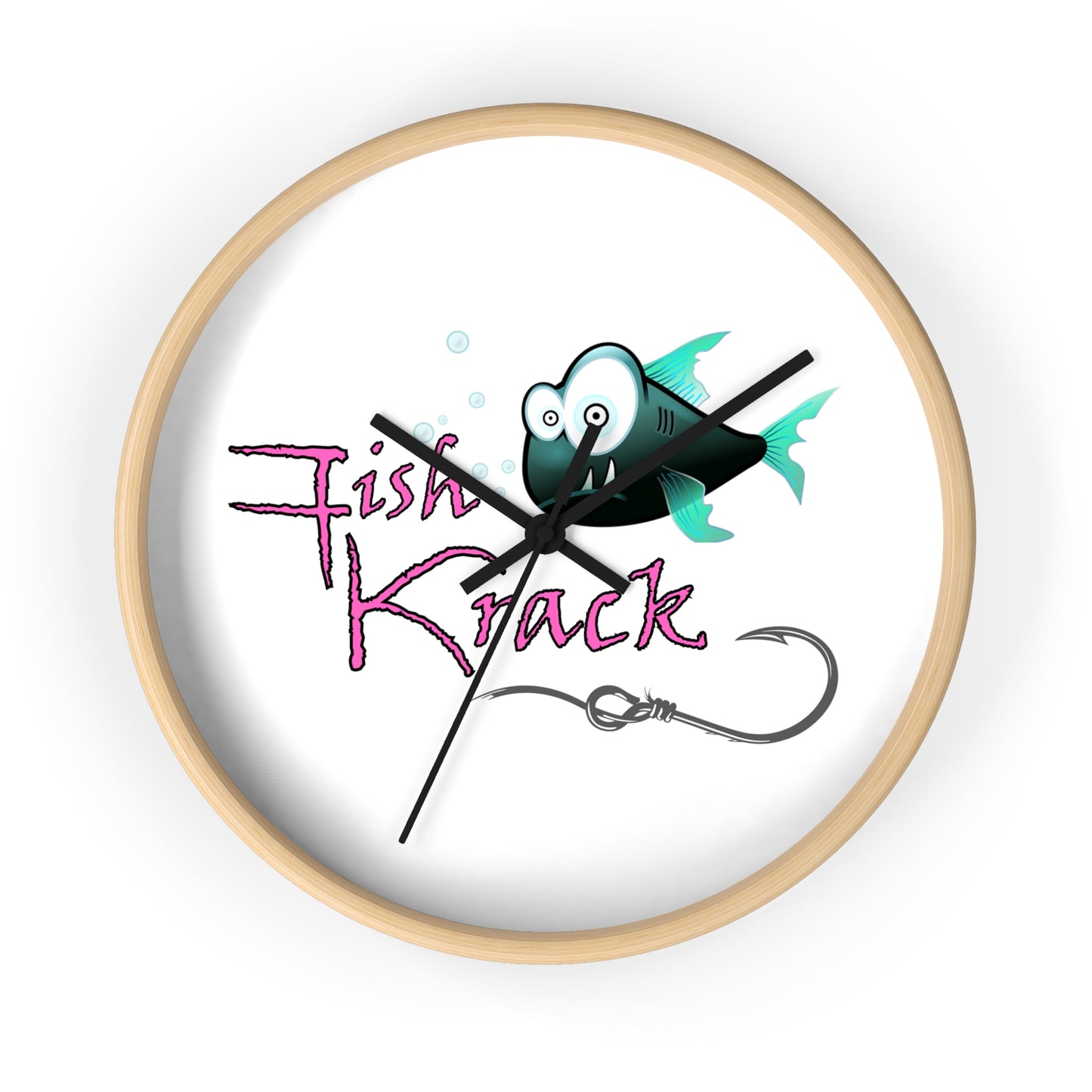 Fish Krack  Wall Clock