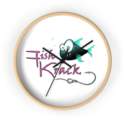 Fish Krack  Wall Clock