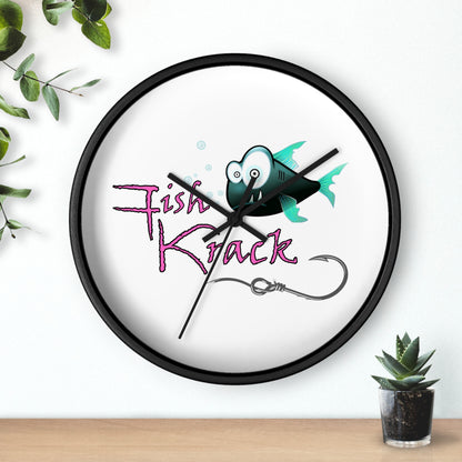 Fish Krack  Wall Clock
