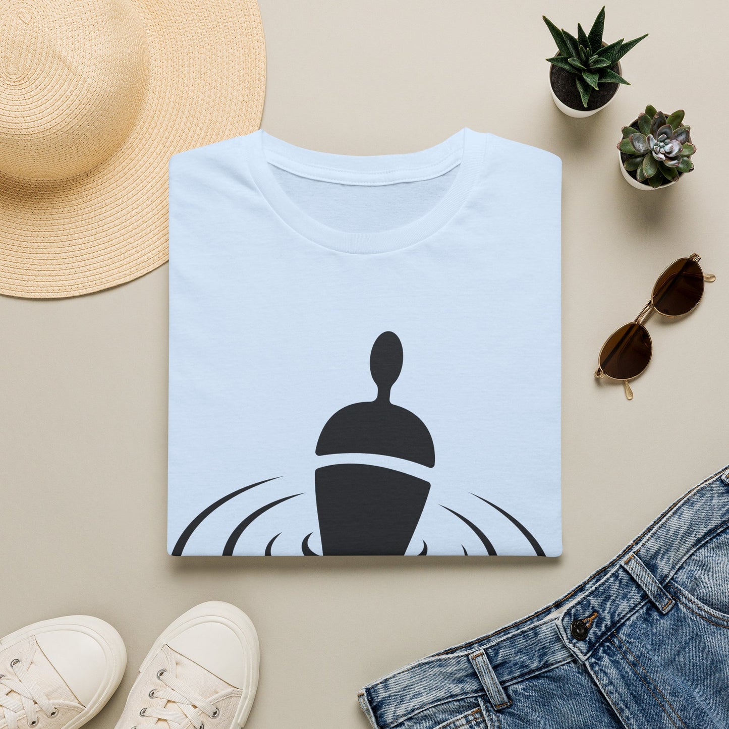 Fishing Bob Ripple T-Shirt — Fishing Buoy Logo Tee