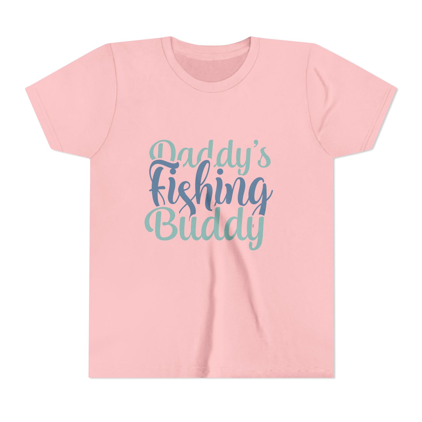 Kids Fishing Tee – "Daddy's Fishing Buddy" Youth Short Sleeve Shirt