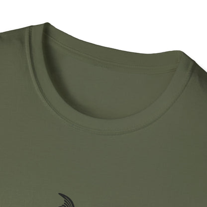 Marlin Circle Fishing T-Shirt — Minimalist Sailfish Angler Tee