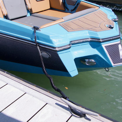 NautiCurl Bungee Boat Ropes - Shock Absorbing (2 Ropes) NautiCurl LLC