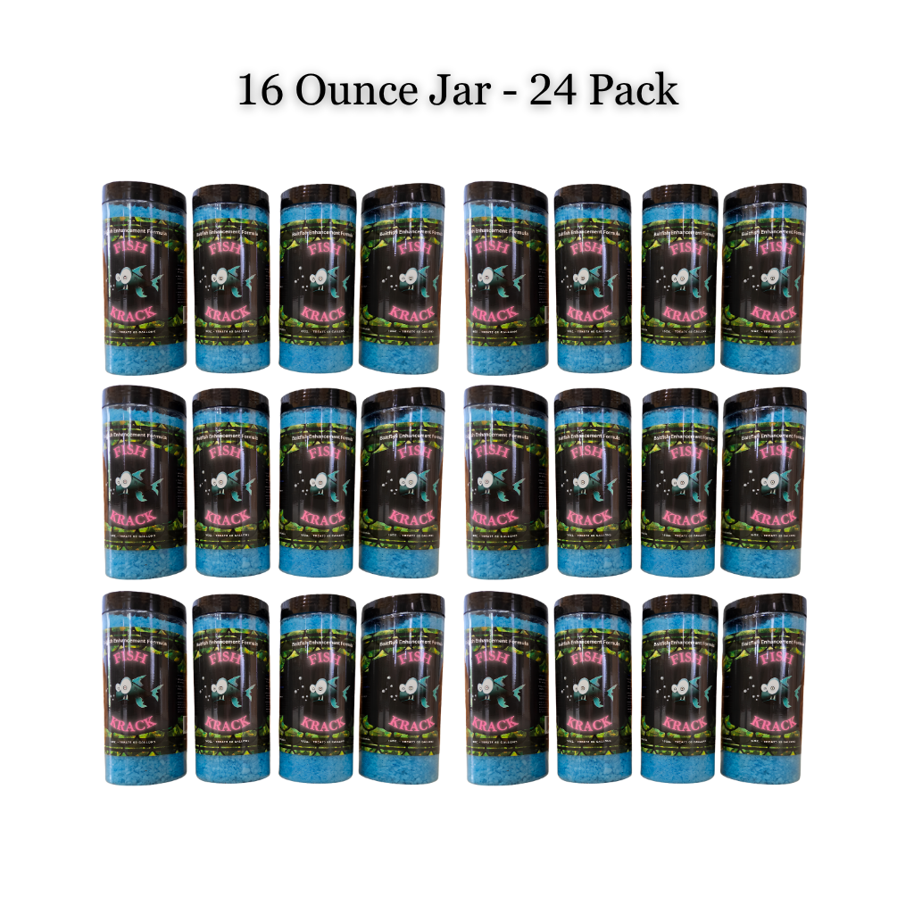 Fish Krack - Baitfish Enhancement Formula - 24 Count of 16oz Jars - $11.95 Each