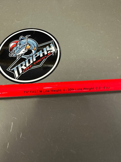 The Fire Catfish Rod - Casting