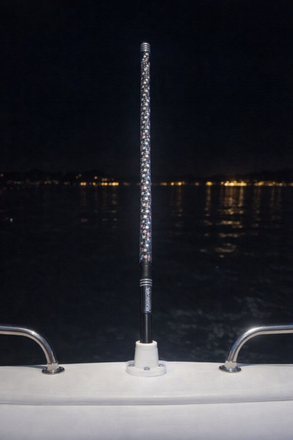 Marshin Whips V2 RGBW LED Boat Whip | High-Visibility Marine Lighting | 2ft-4ft Marshin Whips