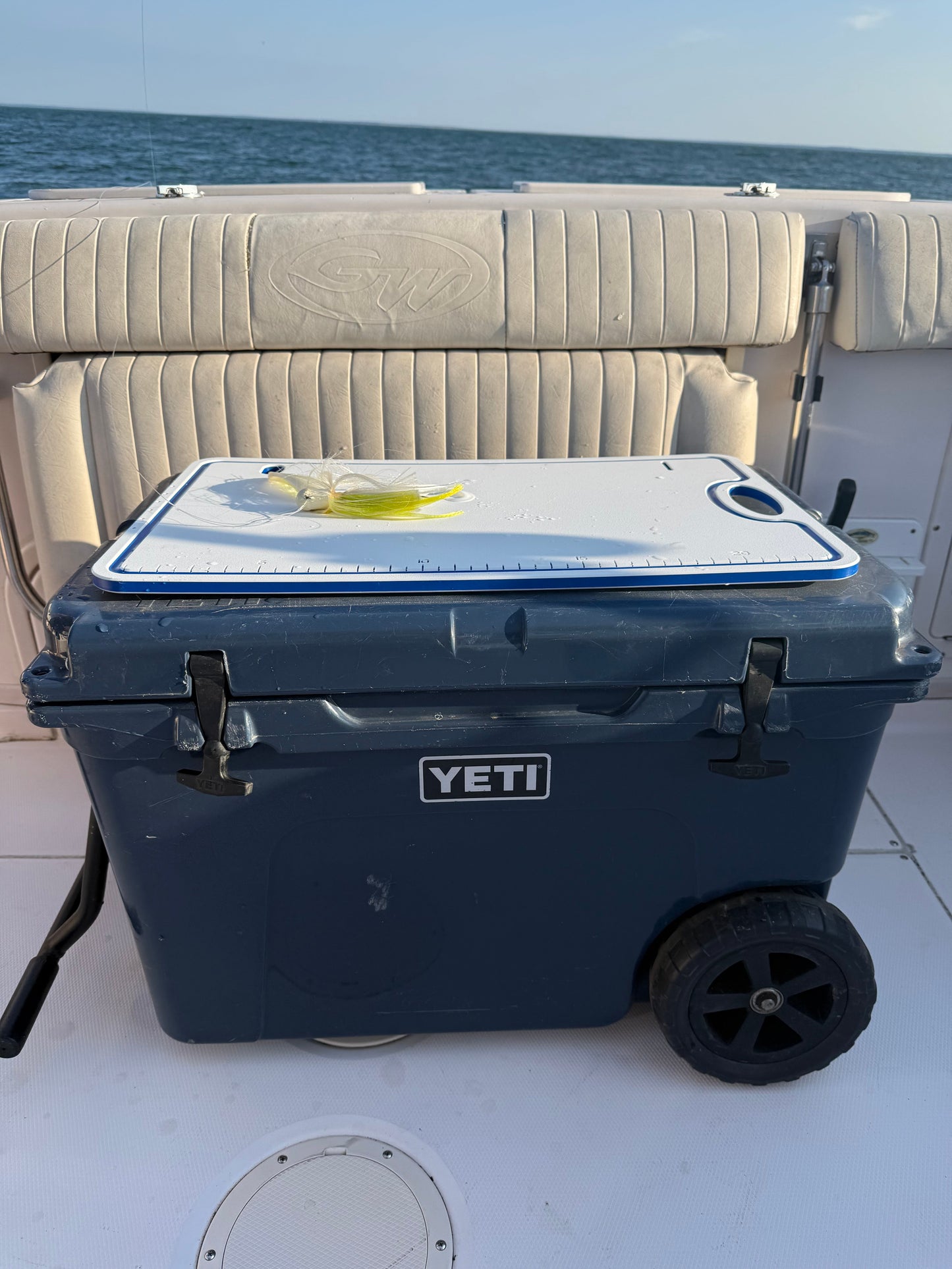 Made in the USA | Premium Bucket or Cooler Fishing Cutting Board TRAPSKI