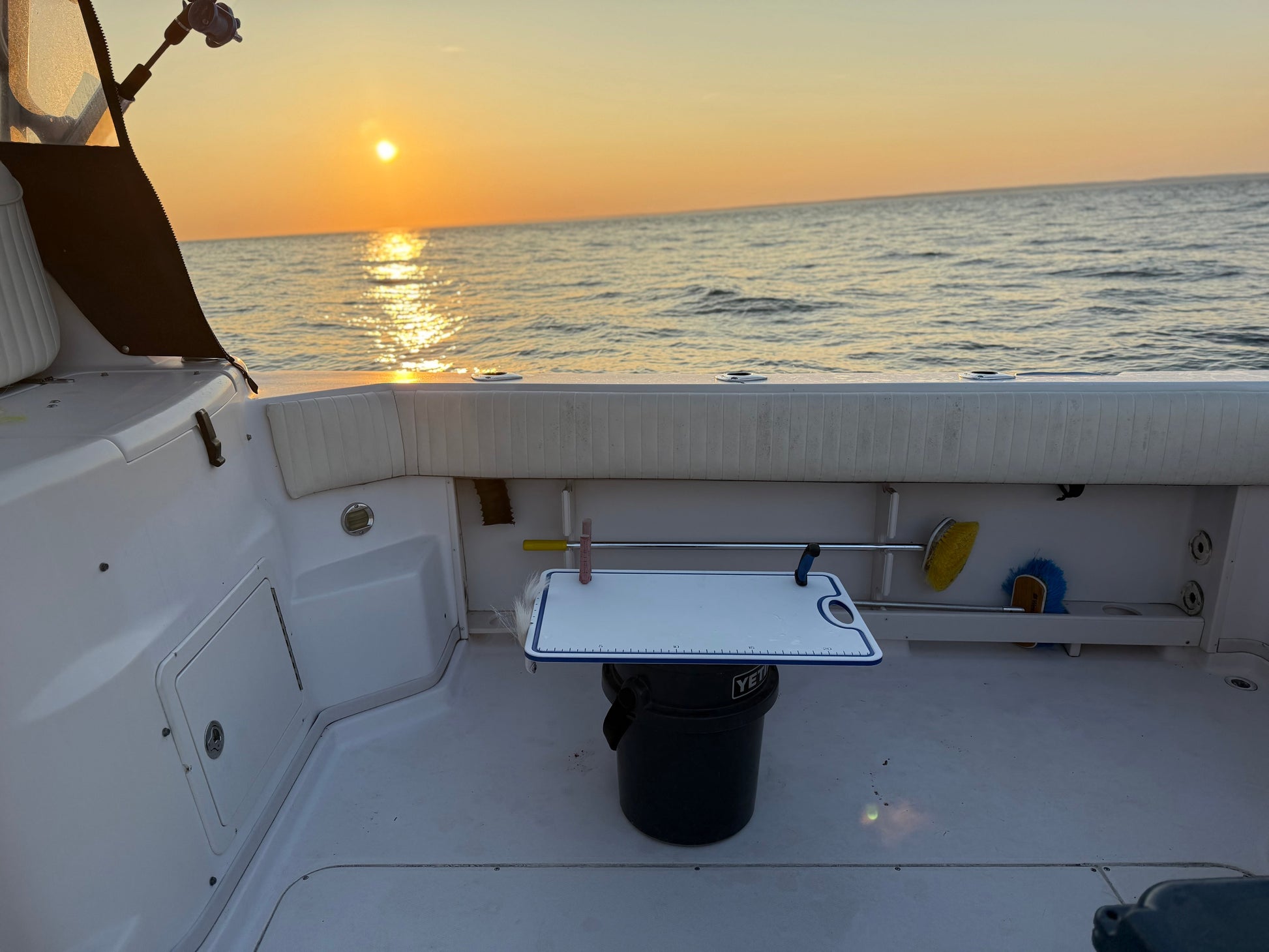 Made in the USA | Premium Bucket or Cooler Fishing Cutting Board TRAPSKI