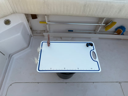 Made in the USA | Premium Bucket or Cooler Fishing Cutting Board TRAPSKI