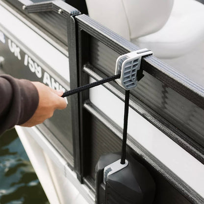 Pontoon Fender & Dock Line Hanger (2-Pack) NautiCurl LLC