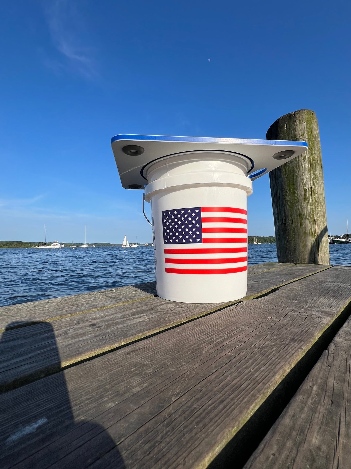 Made in the USA | Premium Bucket or Cooler Fishing Cutting Board TRAPSKI