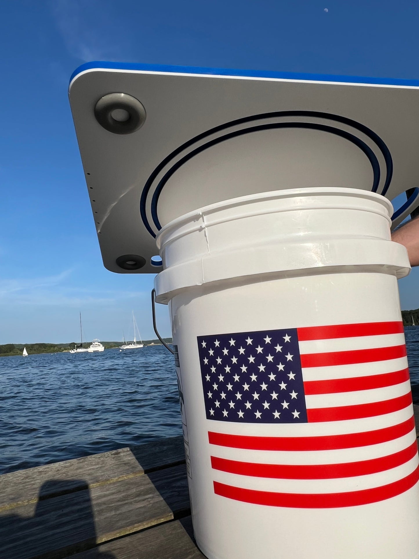 Made in the USA | Premium Bucket or Cooler Fishing Cutting Board TRAPSKI