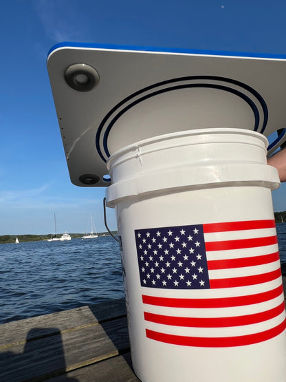 Made in the USA | Premium Bucket or Cooler Fishing Cutting Board TRAPSKI