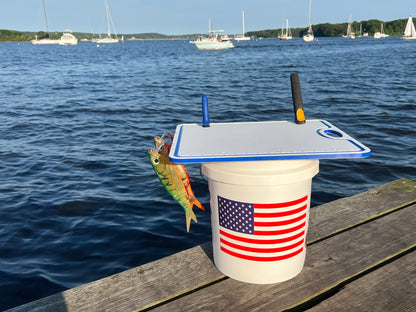 Made in the USA | Premium Bucket or Cooler Fishing Cutting Board TRAPSKI