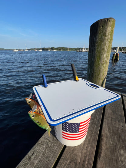 Made in the USA | Premium Bucket or Cooler Fishing Cutting Board TRAPSKI