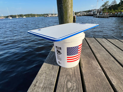 Made in the USA | Premium Bucket or Cooler Fishing Cutting Board TRAPSKI