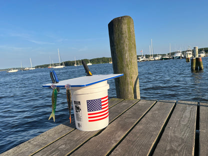 Made in the USA | Premium Bucket or Cooler Fishing Cutting Board TRAPSKI