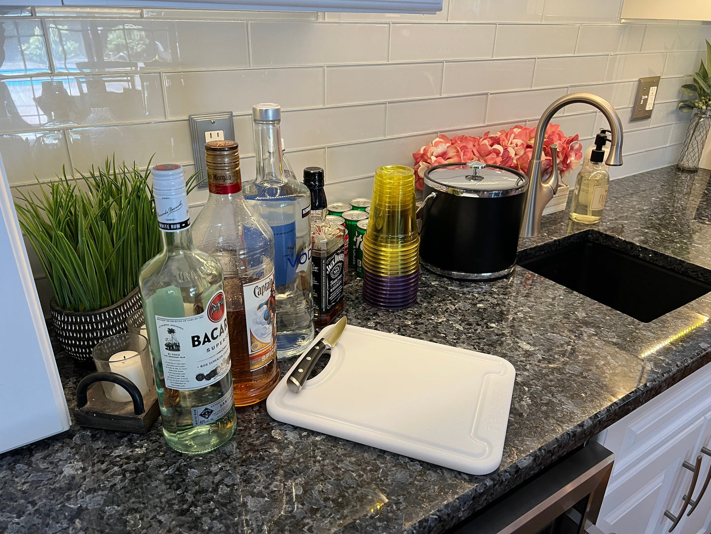 TRAPSKI Premium 1/2 Inch Thick HDPE Cutting Boards | Food-Grade Kitchen Prep Surface | Juice Grooves | Made in the USA TRAPSKI