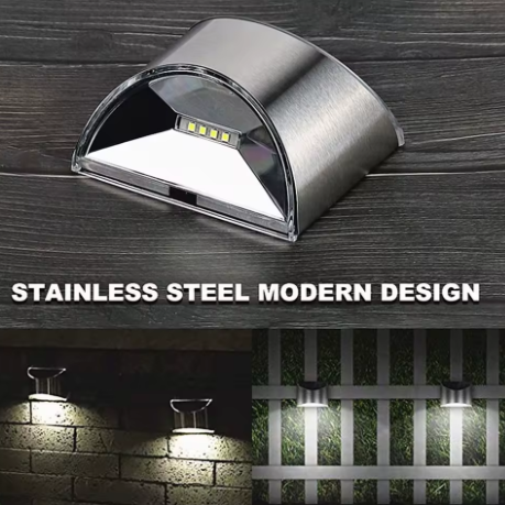 LED Dock & Deck Side Mount Lights - Solar Powered Light (2-Pack) NautiCurl LLC