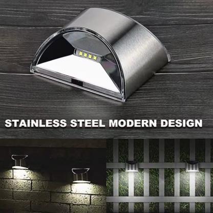 LED Dock & Deck Side Mount Lights - Solar Powered Light (2-Pack) NautiCurl LLC