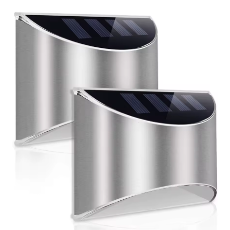 LED Dock & Deck Side Mount Lights - Solar Powered Light (2-Pack) NautiCurl LLC