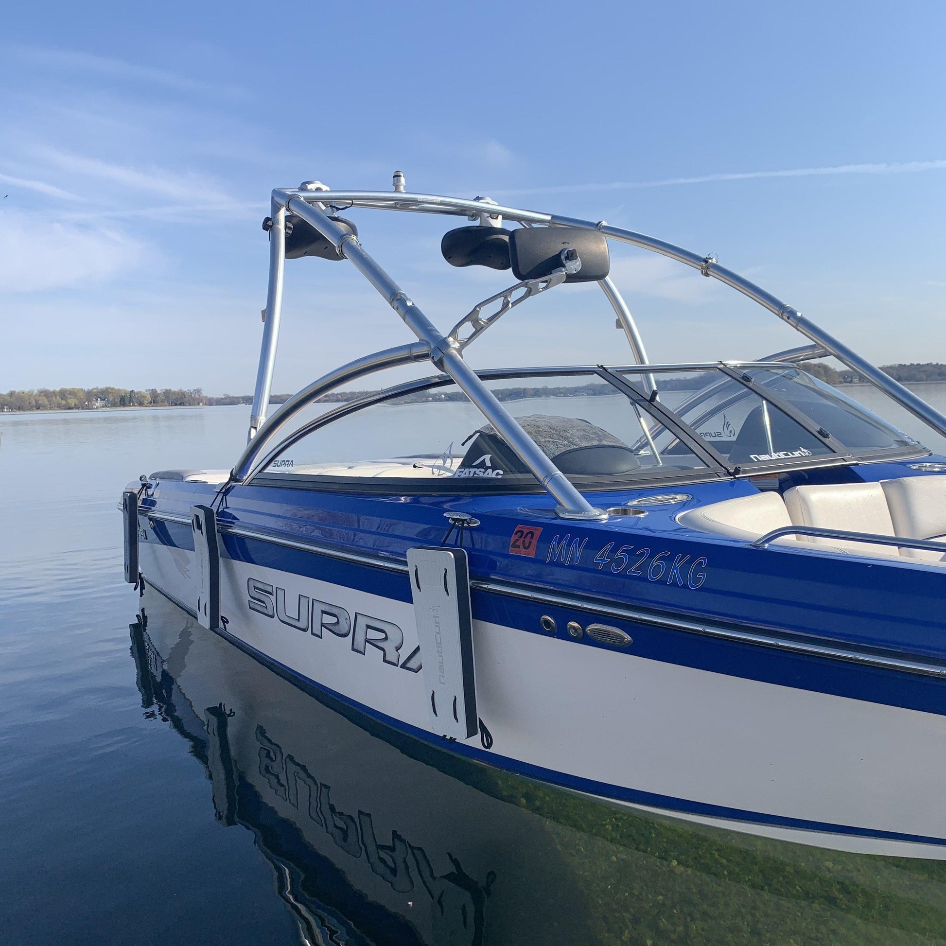 NautiFender - Flat Boat Fender NautiCurl LLC